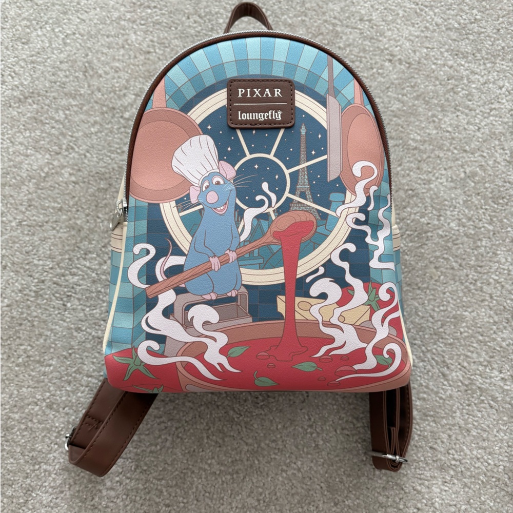 Pixar Loungefly Ratatouille Mini Backpack